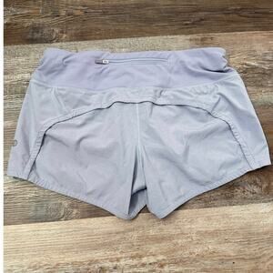Lululemon Run Times track Shorts II in the color Berry Mist. Sz 6